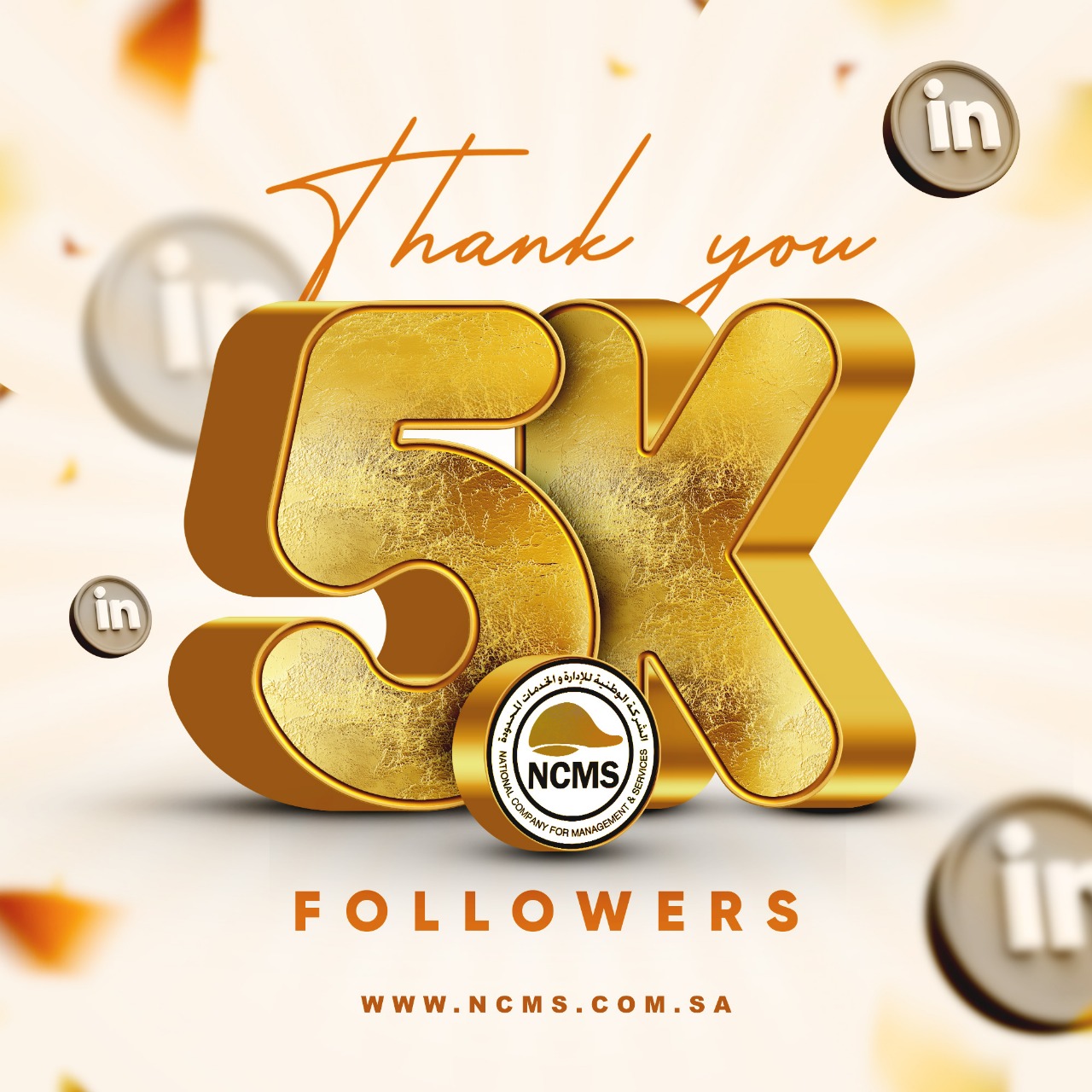 NCMS Celebrates 5K Followers on Linkedin